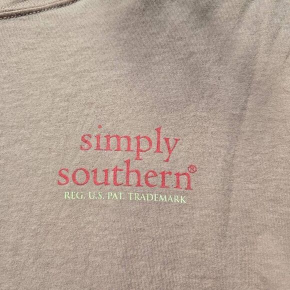 5/$25 Simply Southern Preppy Tacos Can't Fix Long Sleeve T-Shirt - Picture 3 of 7